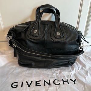 Givenchy Medium Goatskin Nightingale Bag- Black